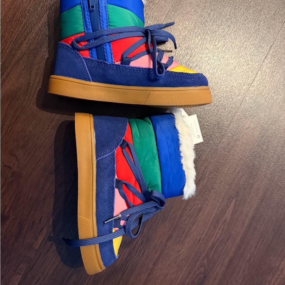 Boden Multicolor High-Top Boots